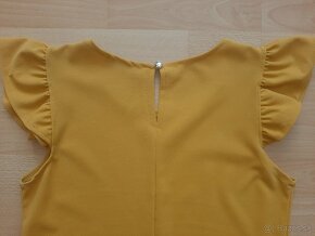 Žlté letné šaty - 5