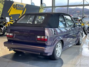 VW Golf Cabrio Mk1, 1,6i 53kW MT5, 1988 - 5