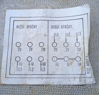 2-otáčkový elektromotor - 5