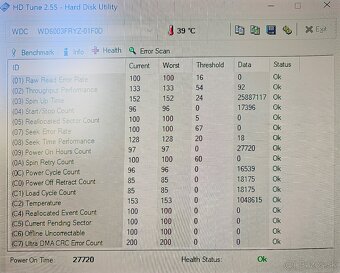 HDD WD gold 6TB - 5