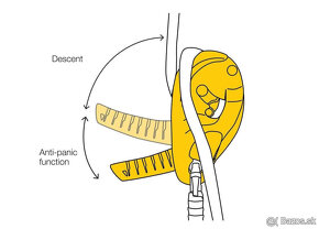 zlaňovacie zariadenie Petzl I´D S - nové - 5