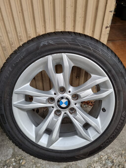 Alu disky BMW 5x120 R17 + zimné pneu Hankook 225/50 R17 94V - 5