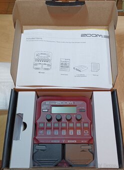 Zoom B1 Four Basgitarový multiefekt, 60€ - 5