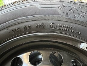 Zimné komplety Barum Polaris 185/65 R15 +puklice Skoda Fabia - 5