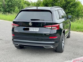 ŠKODA KODIAQ SPORTLINE DSG 140 kw 4x4 WEBASTO BLACK EDITION - 5