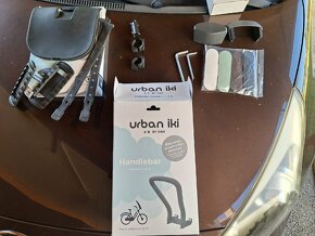 Predná sedačka na bicykel Urban Iki s predným sklom - 5