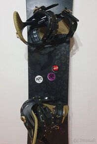 Predám snowboard zn. Nitro Fate 152cm - 5