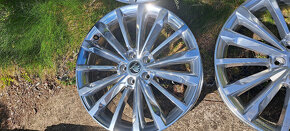 19" Skoda Superb alu disky - chrom - 5