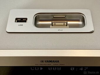 YAMAHA CRX-550 …. Stereo receiver (USB/iPod, CD, Rádio) - 5