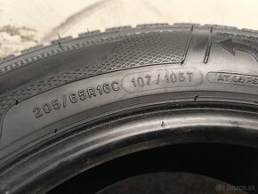 205/65 R16C Zimné pneumatiky Kleber Transalp 2 kusy - 5