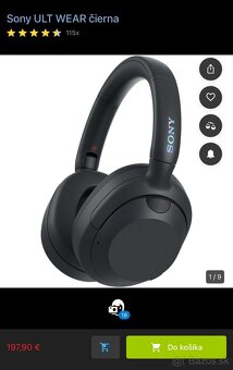 Sony ULT WEAR Bezdrôtové slúchadlá - 5