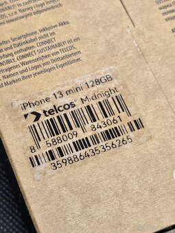 Apple iPhone 13 Mini 128GB Midnight - NOVÝ, ZÁRUKA - 5