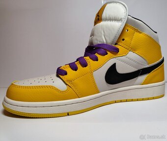 Nike air Jordan 1 Mid SE "Lakers" - 5