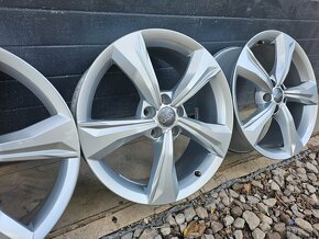 Zánovné ALU AUDI 19", 5x112, Q3, Q5, Tarraco, Tiguan, Kodiaq - 5