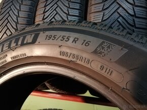 195/55 r16 zimné pneumatiky Michelin Alpin 6 - 5