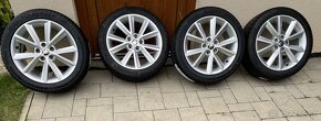 Skoda FABIA  disky silber 7jxR16 ET46 215 45 R16 Zimné - 5