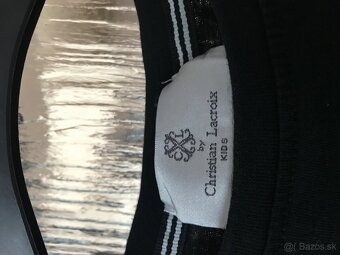 CHRISTIAN LACROIX originál black damske tricko S - 5