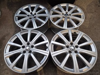 5x112 r19 ET38 x 7,5J elektróny AUDI, ŠKODA, VW - 5