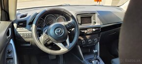 Mazda CX-5  2,2 DIESEL Automat, 4×4 110KW , biela metaliza - 5