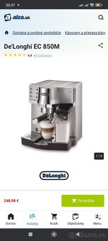 Pákový kávovar DELONGHI EC 850M - 5