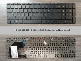 Klavesnice HP 250 G6 255// 450 455 G0 G1 G2// 15B 15T 15Z - 5