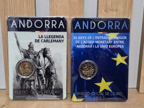 Andorra 2€ euro bu karty v super cene 19.50€ - 5