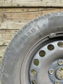 4ks Continental TS860 195/65 R16 +plechy VW golf 5 - 5