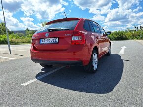 AKCIA ŠKODA RAPID SPACEBACK -2015-LED/KLÍMA/BENZIN-7990.-EUR - 5