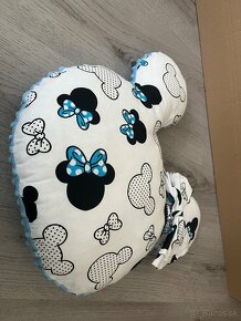 Detsky vankus Mickey hlava Handmade - 5