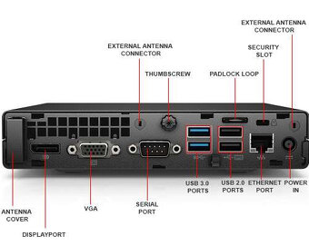 HP ProDesk 400G2 DM, G4400T, 8GB RAM, 250GB SSD Samsung EVO - 5