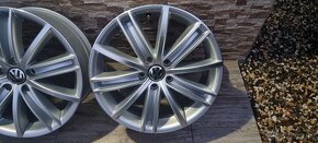 Predám originál VW Tiguan New York disky 5x112 R18 7J ET43 - 5