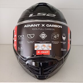 Silniční překlápěcí přilba LS2 ADVANT X CARBON - 5