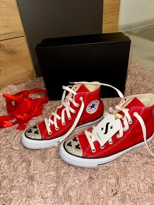 converse mickey mouse shoozers crystals tenisky nove - 5