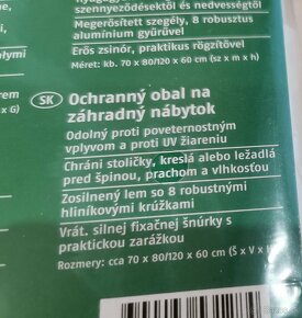 Ochranné obaly na záhradný nábytok - 5