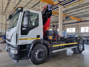 NOVÉ IVECO 180E28 RUKA HMF 1620 + NOSIČ KONTAJNERU 10T - 5