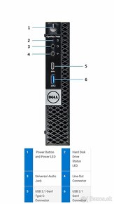 DELL OptiPlex 3050 Micro/i5-6500T/16GB RAM/256GB NVMe+500GB - 5