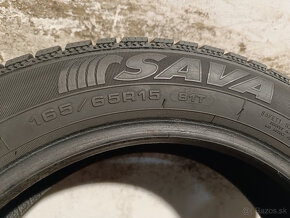 165/65 R15 Zimné pneumatiky Sava Eskimo 2 kusy - 5