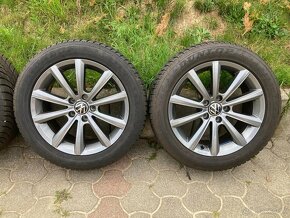 Volkswagen Passat kolesá r17 pneumatiky 215/55 r17 - 5