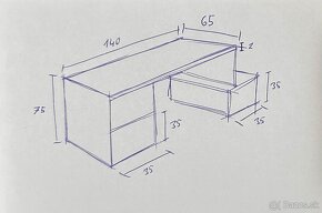 Pracovný stôl - 5