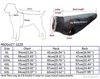 Kvalitna bunda - oblecenie pre psa, vacsie plemena. - 5