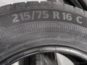 CONTINENTAL 215/75R16C 4ks Nové - 5