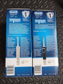 Predám elektrické zubné kefky Oral-B Vitality čierna, biela - 5