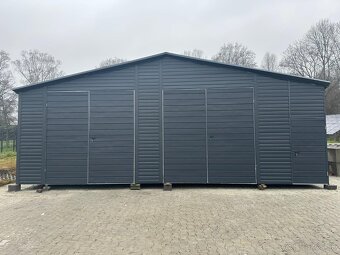 Plechová montovaná garáž 12x6m – BTX7016 - 5