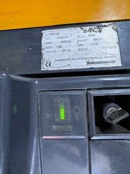 Elektrický vysokozdvižný vozík Jungheinrich za 958€ - 5