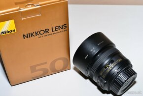 Nikon AF-S 50mm f/1,8G FX Nikkor - 5