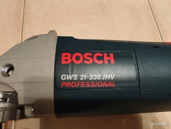 PREDÁM NOVÚ UHLOVÚ BRÚSKU BOSCH GWS 21-230 JHV PROFESSIONAL - 5