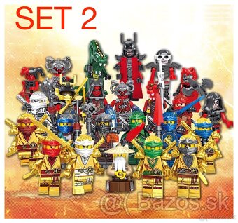 Figurky Ninjago (24ks) typ lego 2 - nove, nehrane - 5