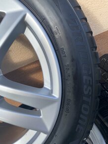 5x112 R17 7J ET42 originál Audi + 225/50 zimné - 5