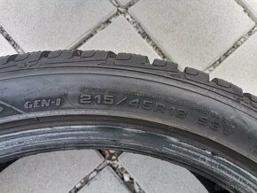 215/45 R18 zimné pneumatiky GOODYAER - 5