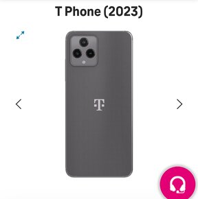 T phone (2023) 5G 128GB 50Mpx fotoaparát - 5
